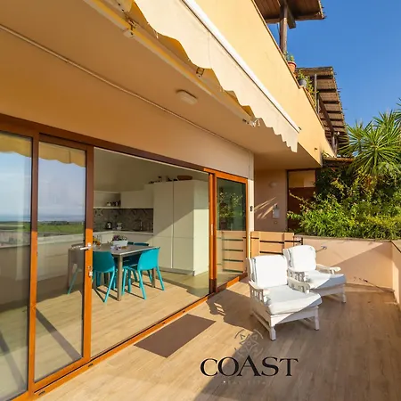 White Sea House- Ampio C Vista Mare, Wifi, Ac 올비아